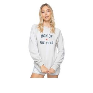 Erin & Sara x Sub_Urban Riot Mom of the Year Sweatshirt NWT